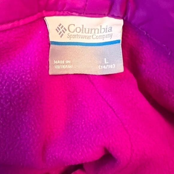 Columbia | pink magenta snow ski snowboard pants | girls size 14/16 - Picture 9 of 10